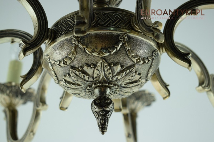 srebrny żyrandol pałacowy srebrny żyrandol pałacowy